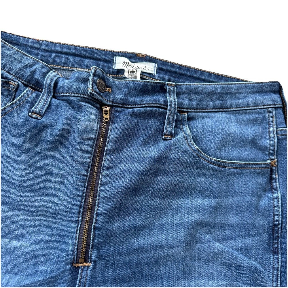 Madewell Jeans Womens Size 33 Blue High Rise Skinny 10" Roadtripper Pockets